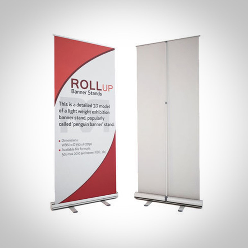 85×200 Cm Rollup Banner Standart Model